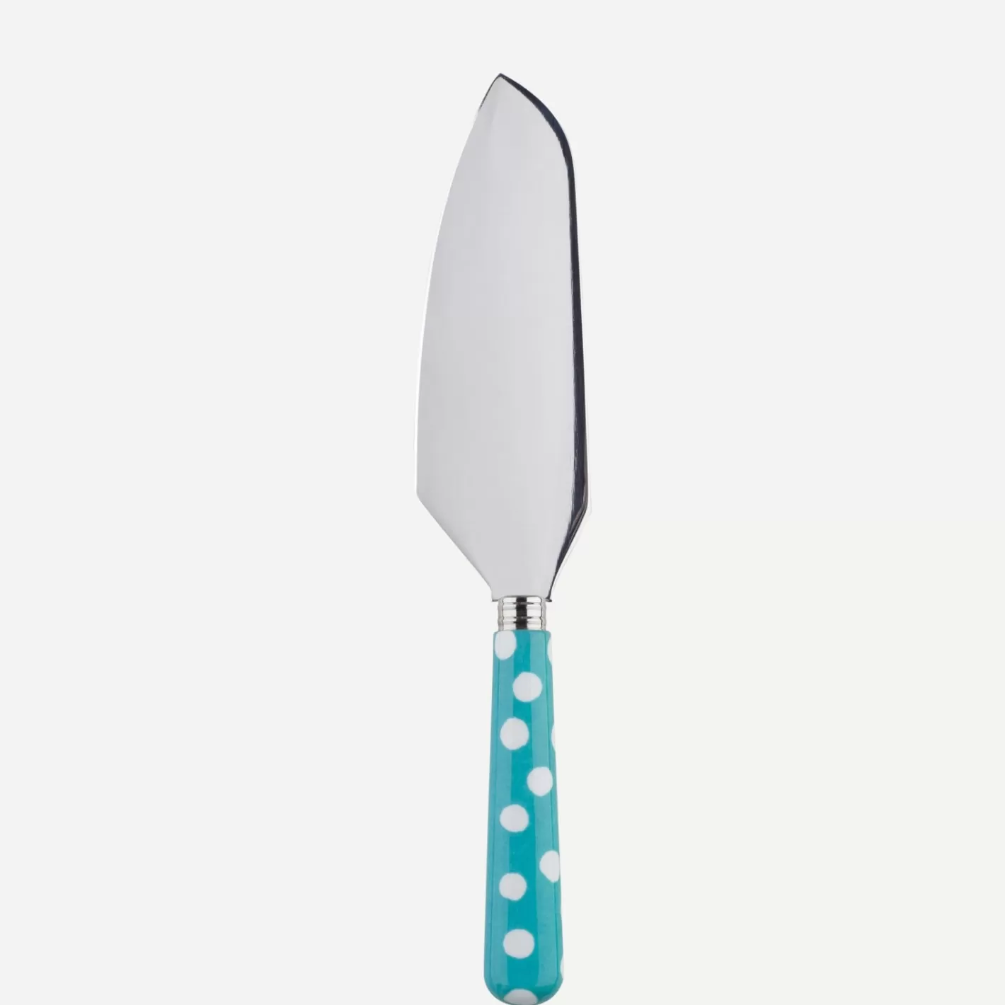 Sabre Paris Tart Slicer>White Dots, Turquoise