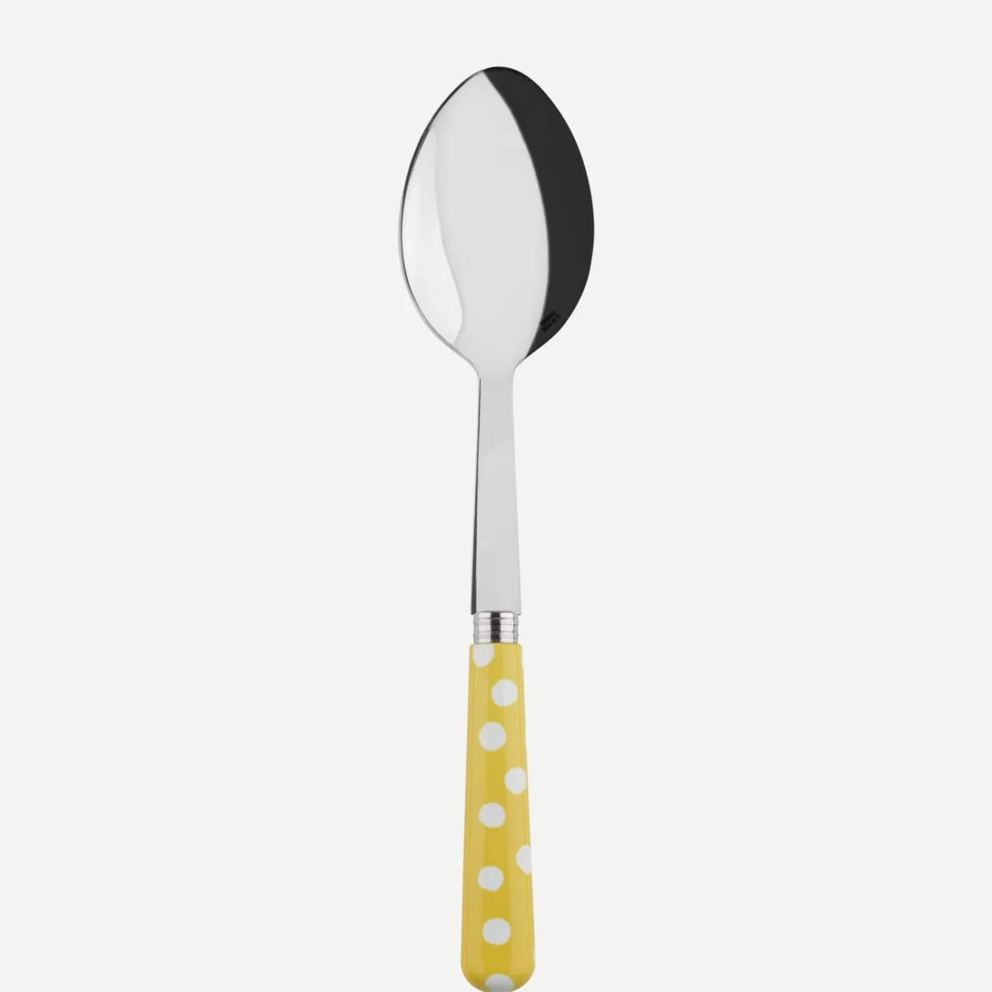 Sabre Paris Serving Spoon>White Dots, Yellow