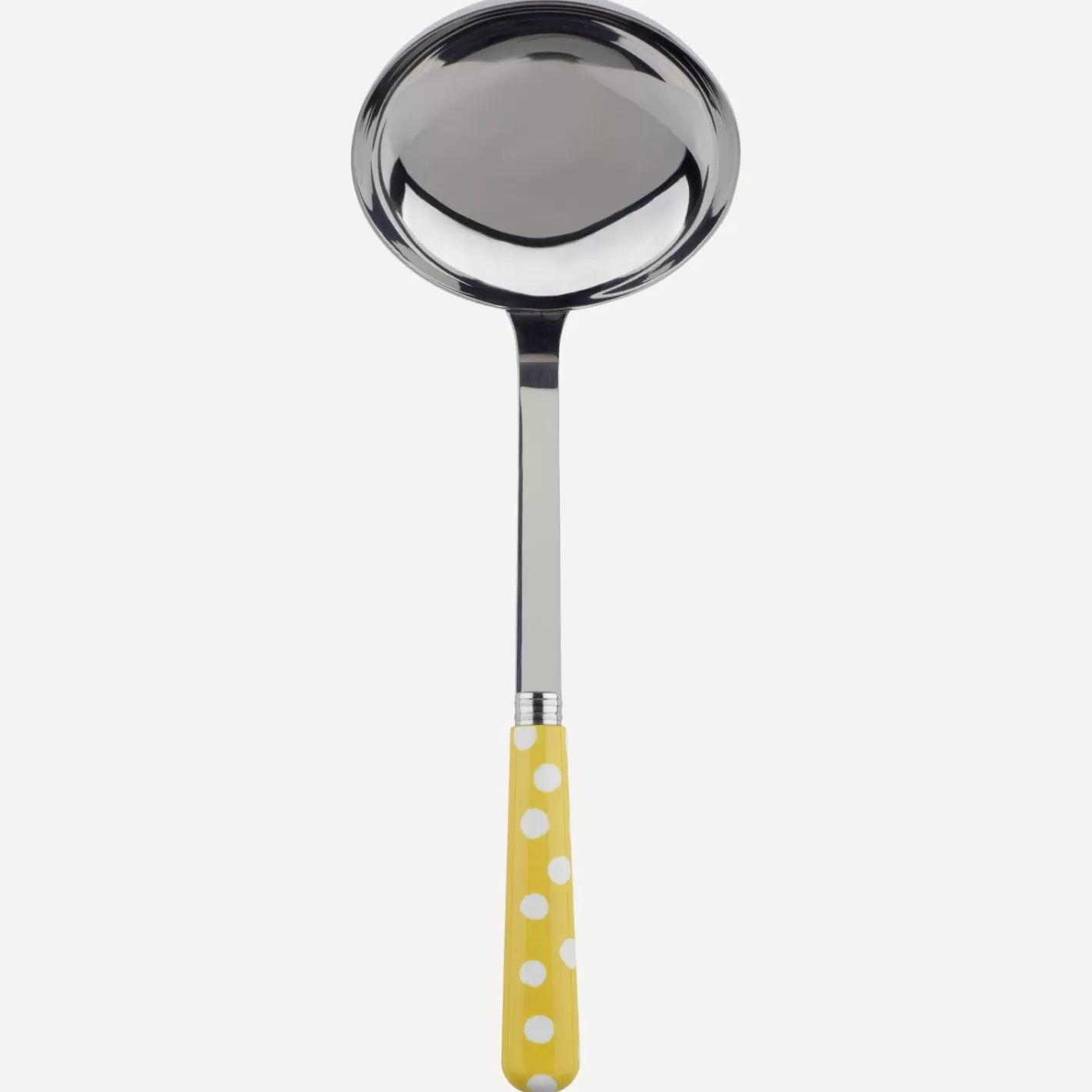 Sabre Paris Ladle>White Dots, Yellow