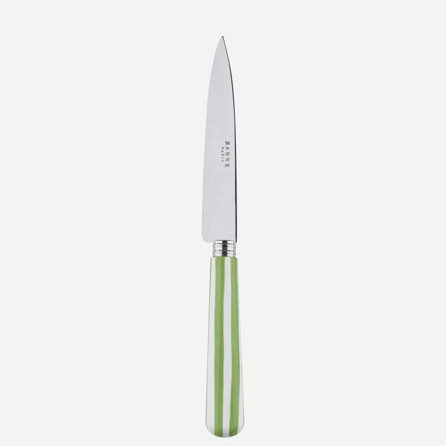 Sabre Paris Kitchen Knife>White Stripe, Garden green