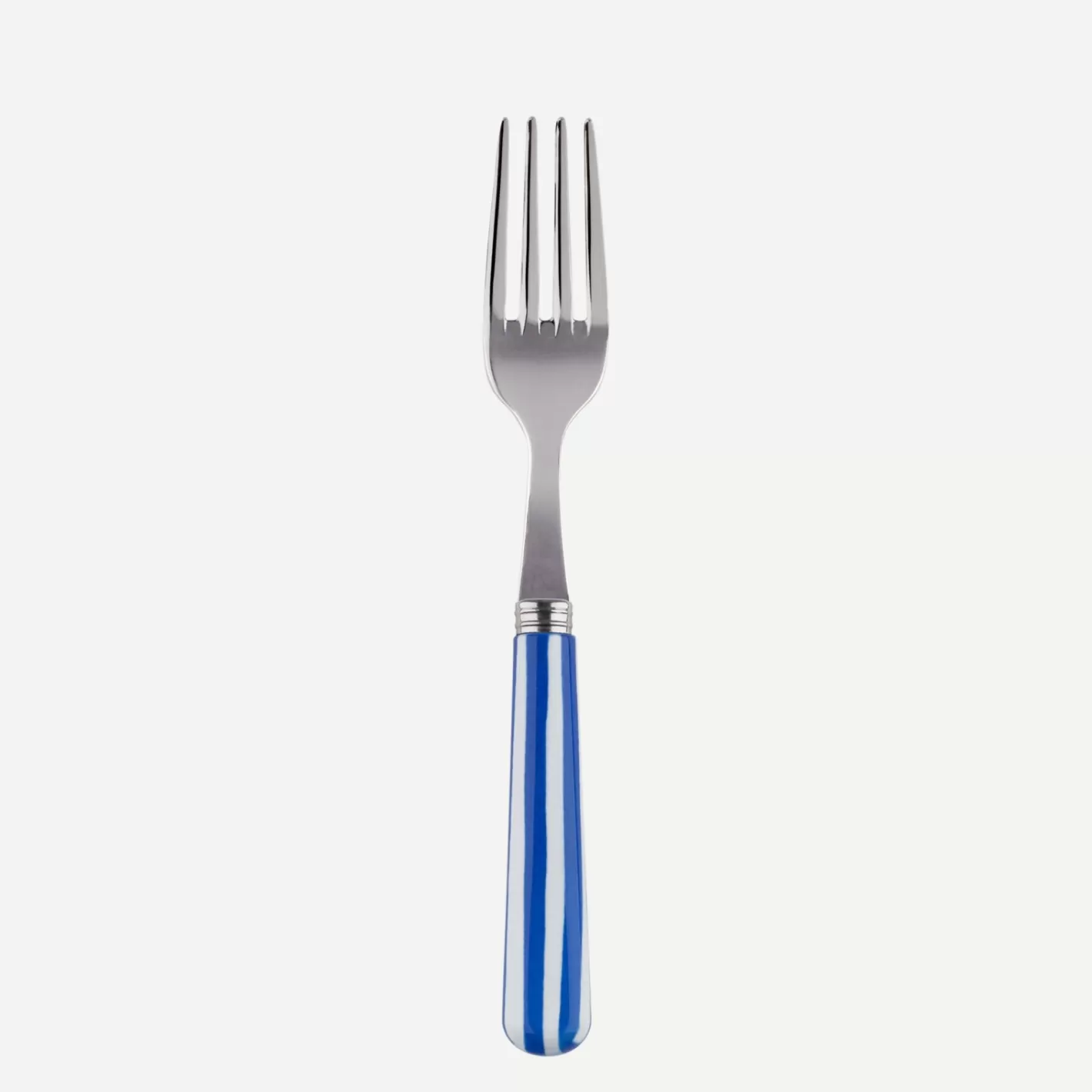 Sabre Paris Small Fork>White Stripe, Lapis blue