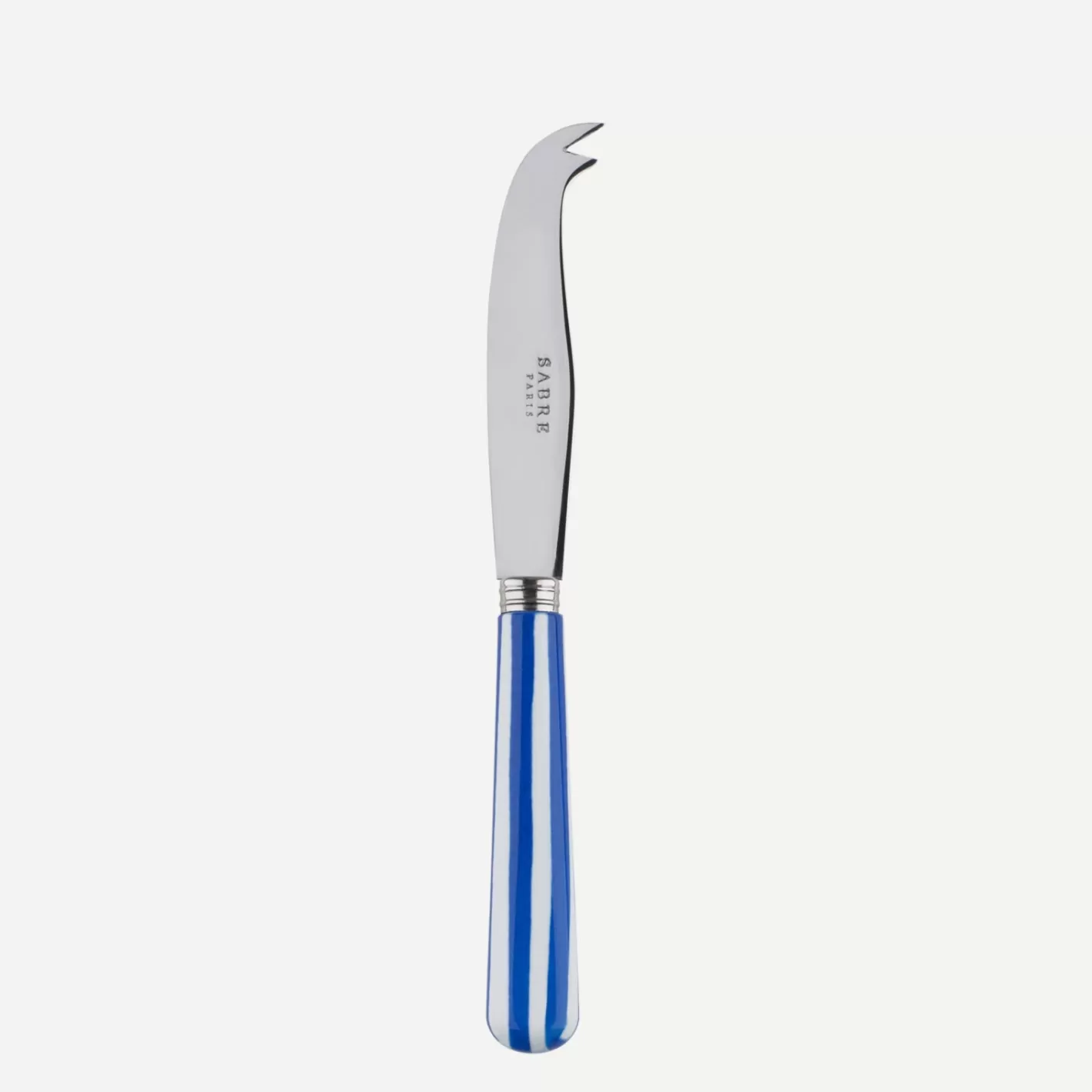 Sabre Paris Cheese Knife>White Stripe, Lapis blue