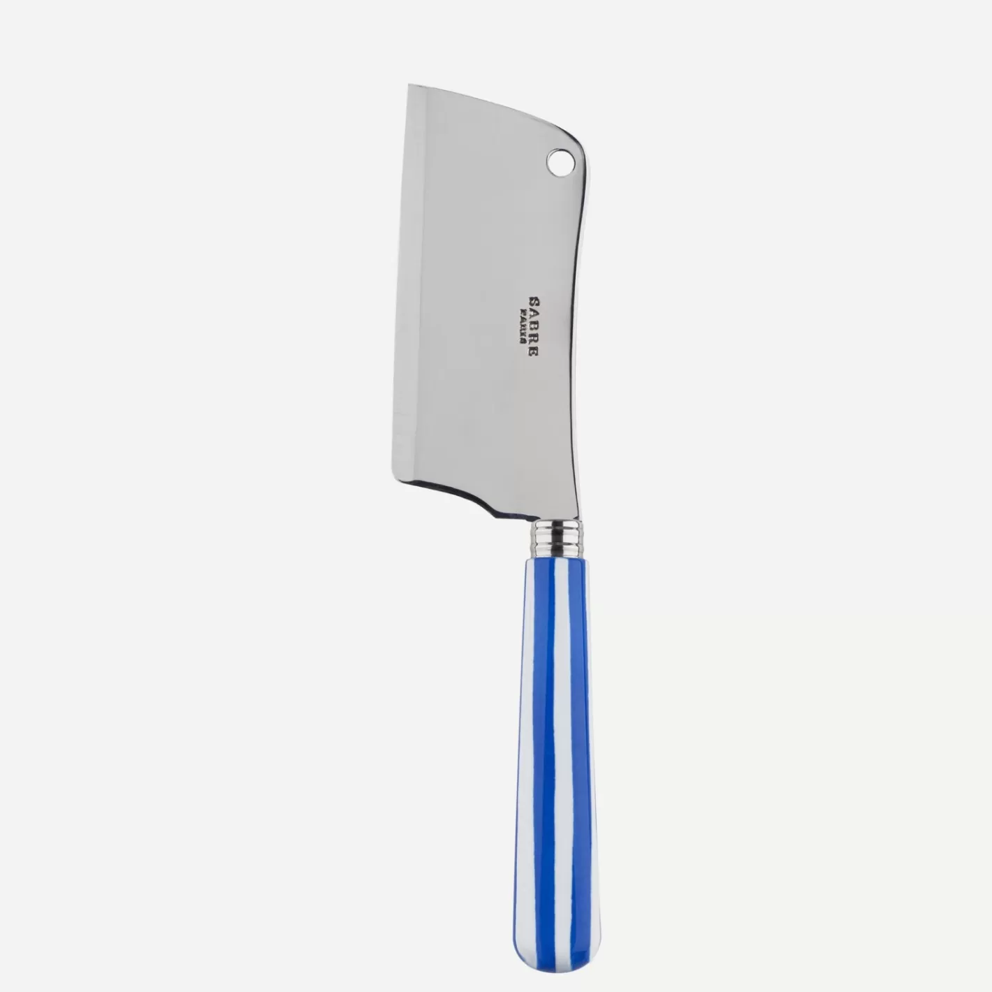 Sabre Paris Cheese Cleaver>White Stripe, Lapis blue