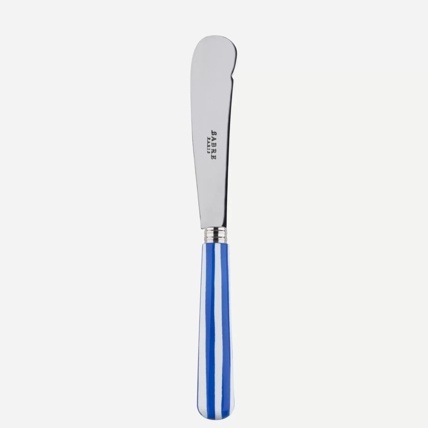 Sabre Paris Butter Knife>White Stripe, Lapis blue