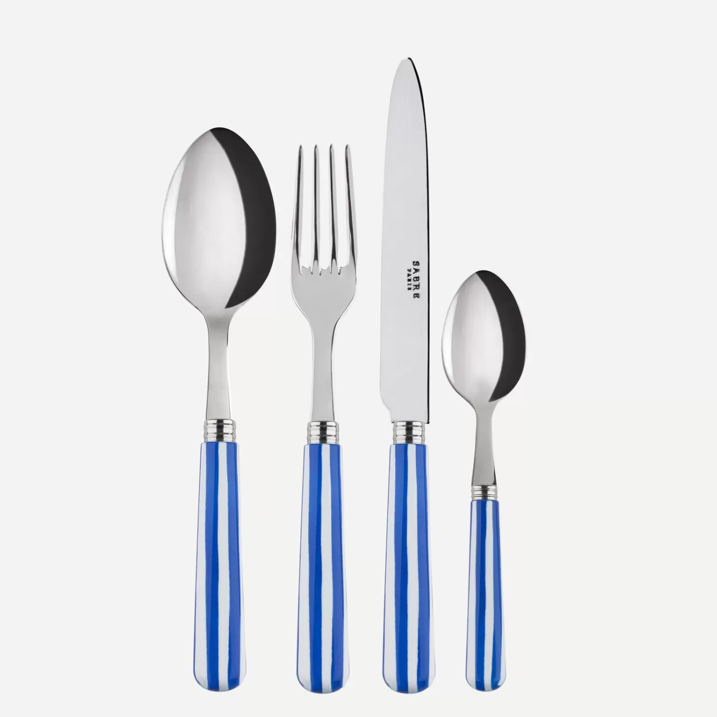 Sabre Paris 48 Pieces Set>White Stripe, Lapis blue