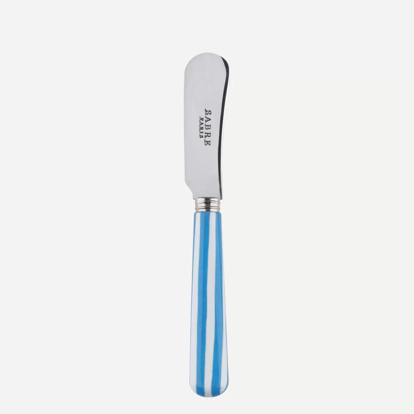 Sabre Paris Butter Spreader>White Stripe, Light blue