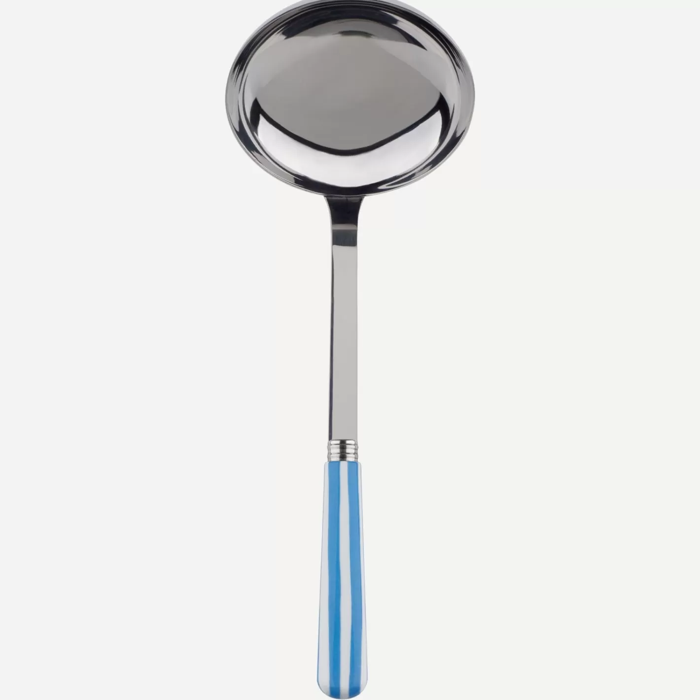 Sabre Paris Ladle>White Stripe, Light blue