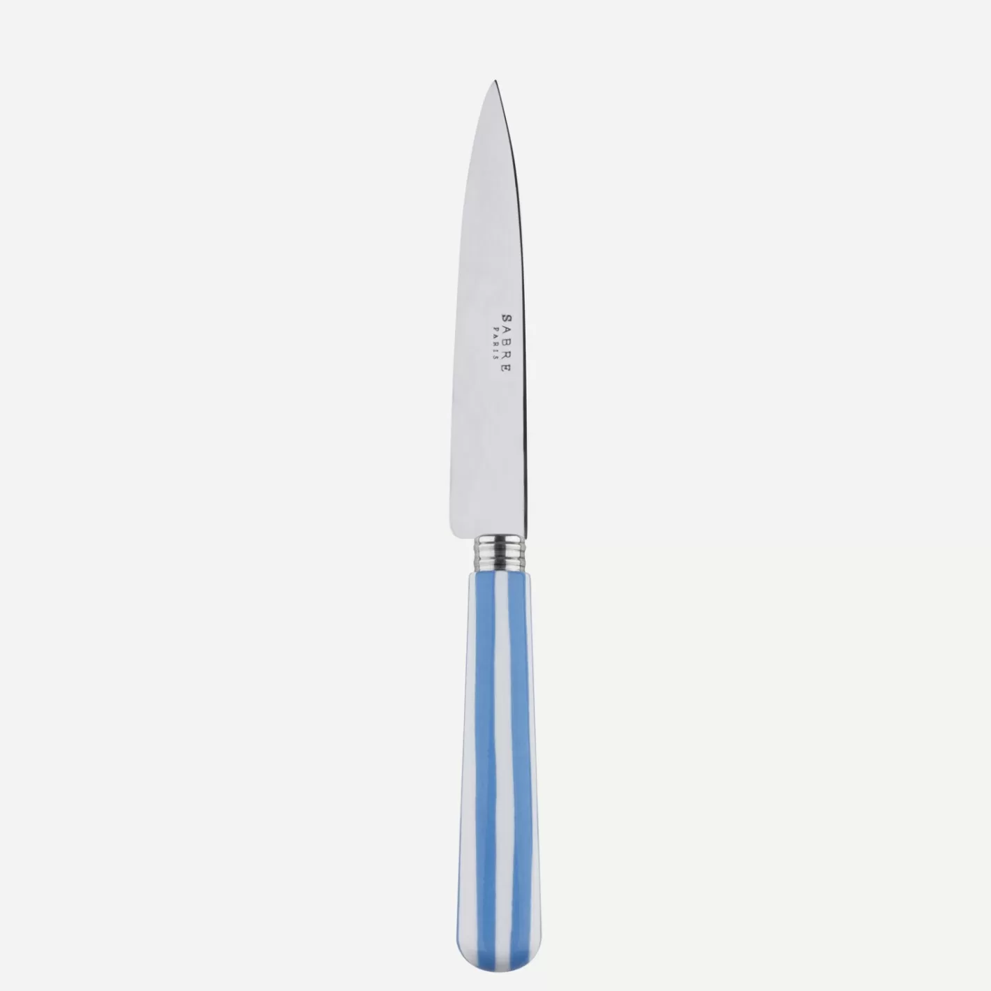 Sabre Paris Kitchen Knife>White Stripe, Light blue