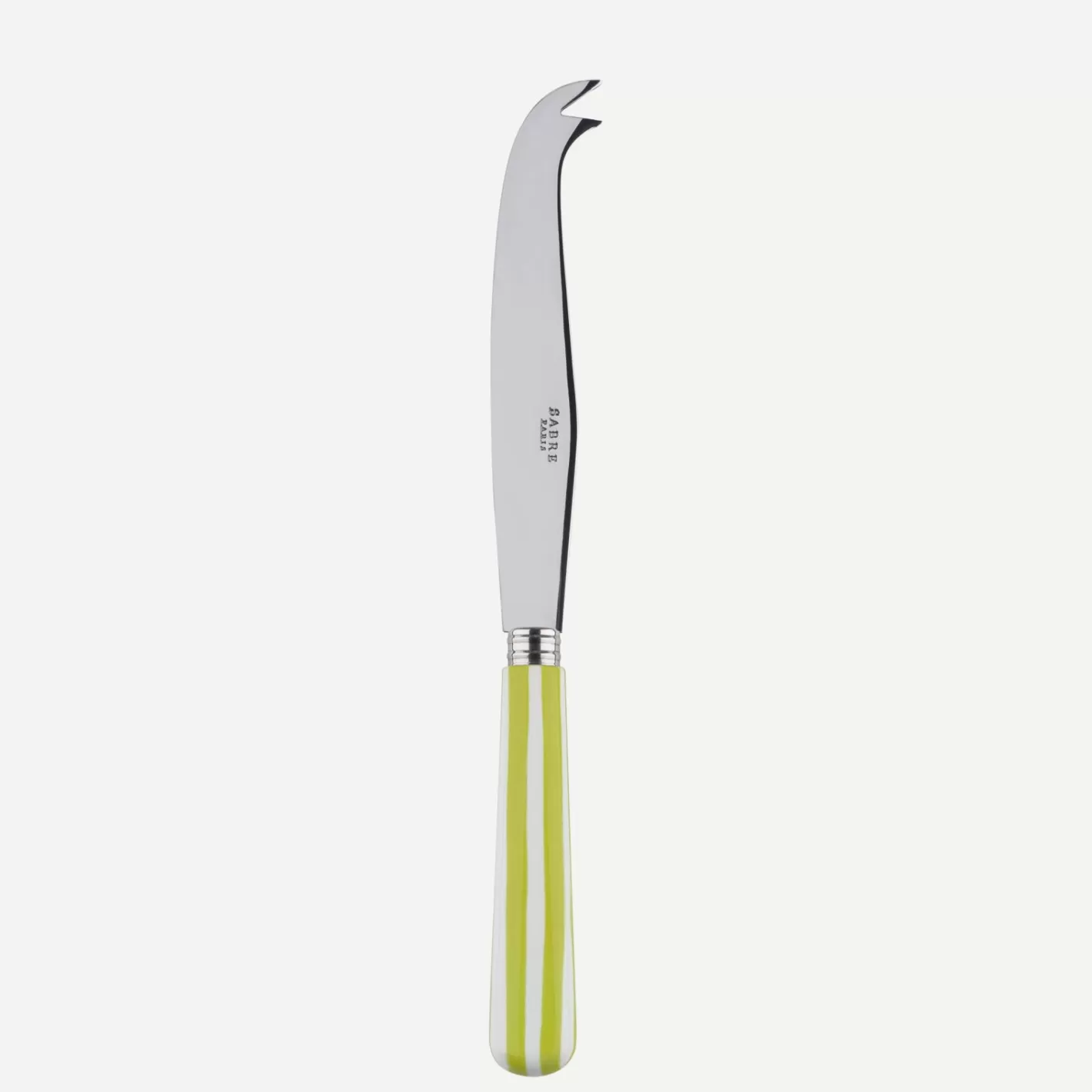 Sabre Paris Cheese Knife>White Stripe, Lime