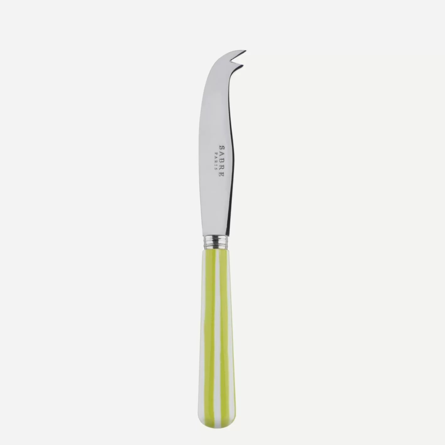 Sabre Paris Cheese Knife>White Stripe, Lime