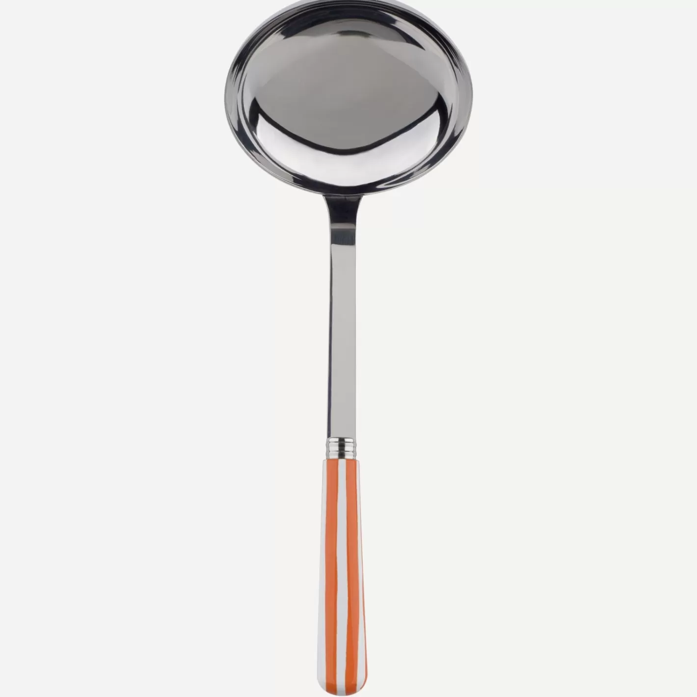 Sabre Paris Ladle>White Stripe, Orange