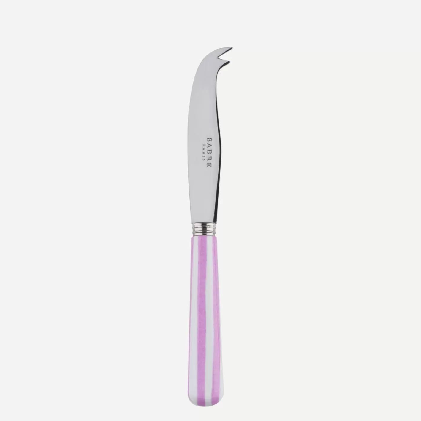 Sabre Paris Cheese Knife>White Stripe, Pink