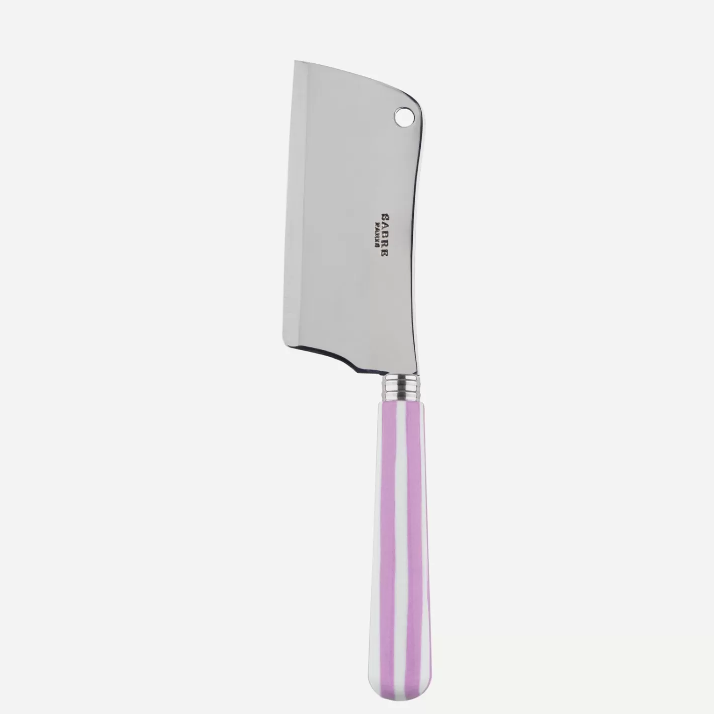 Sabre Paris Cheese Cleaver>White Stripe, Pink