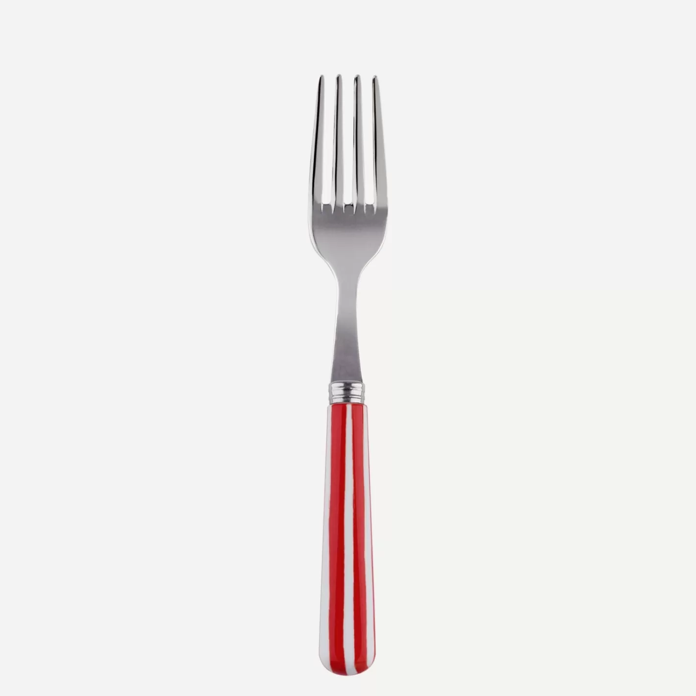 Sabre Paris Small Fork>White Stripe, Red