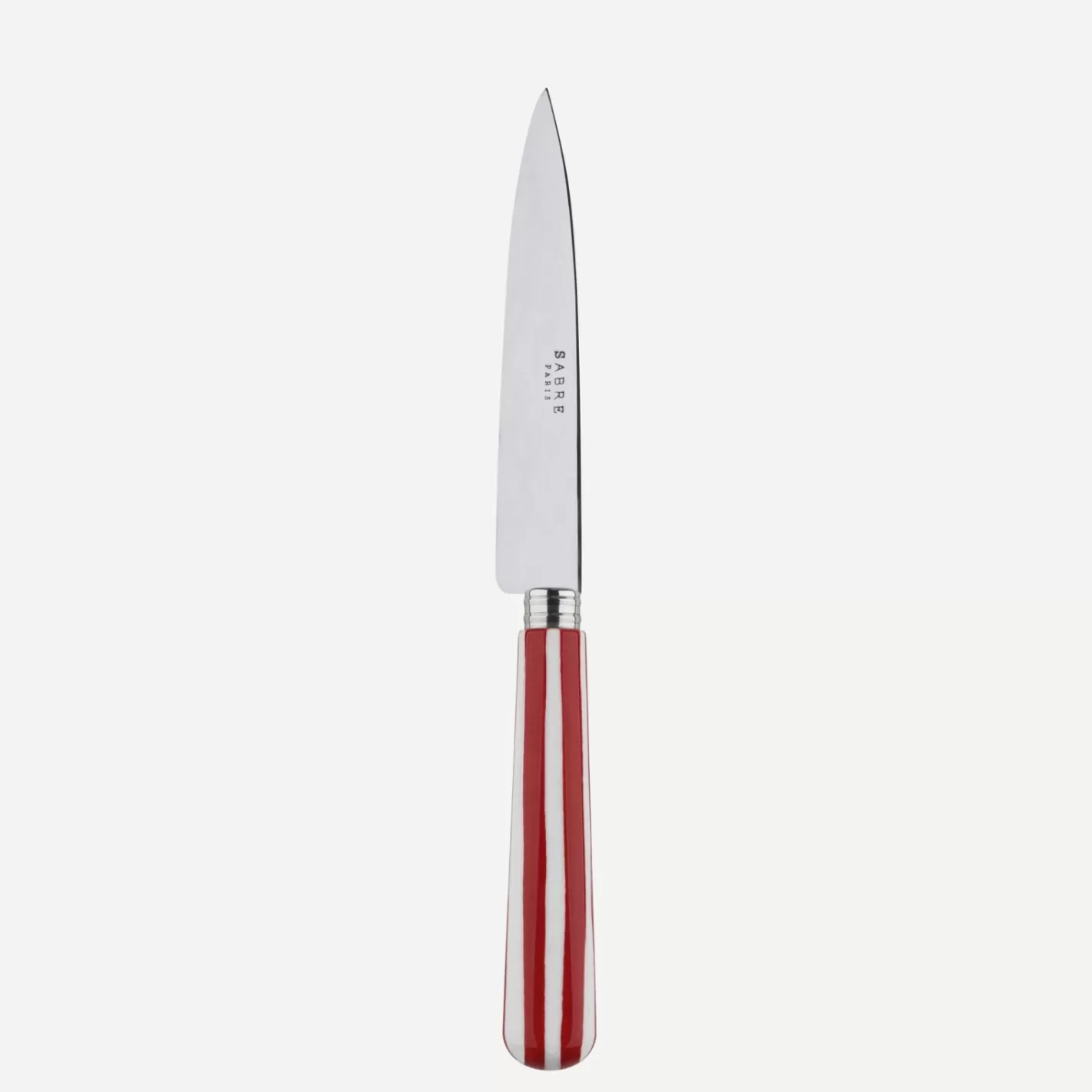 Sabre Paris Kitchen Knife>White Stripe, Red