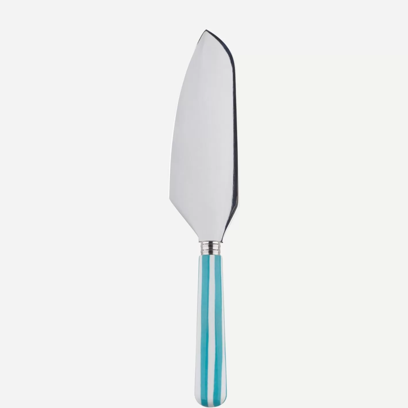 Sabre Paris Tart Slicer>White Stripe, Turquoise