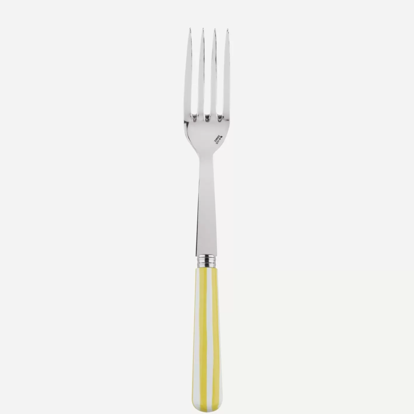 Sabre Paris Serving Fork>White Stripe, Yellow